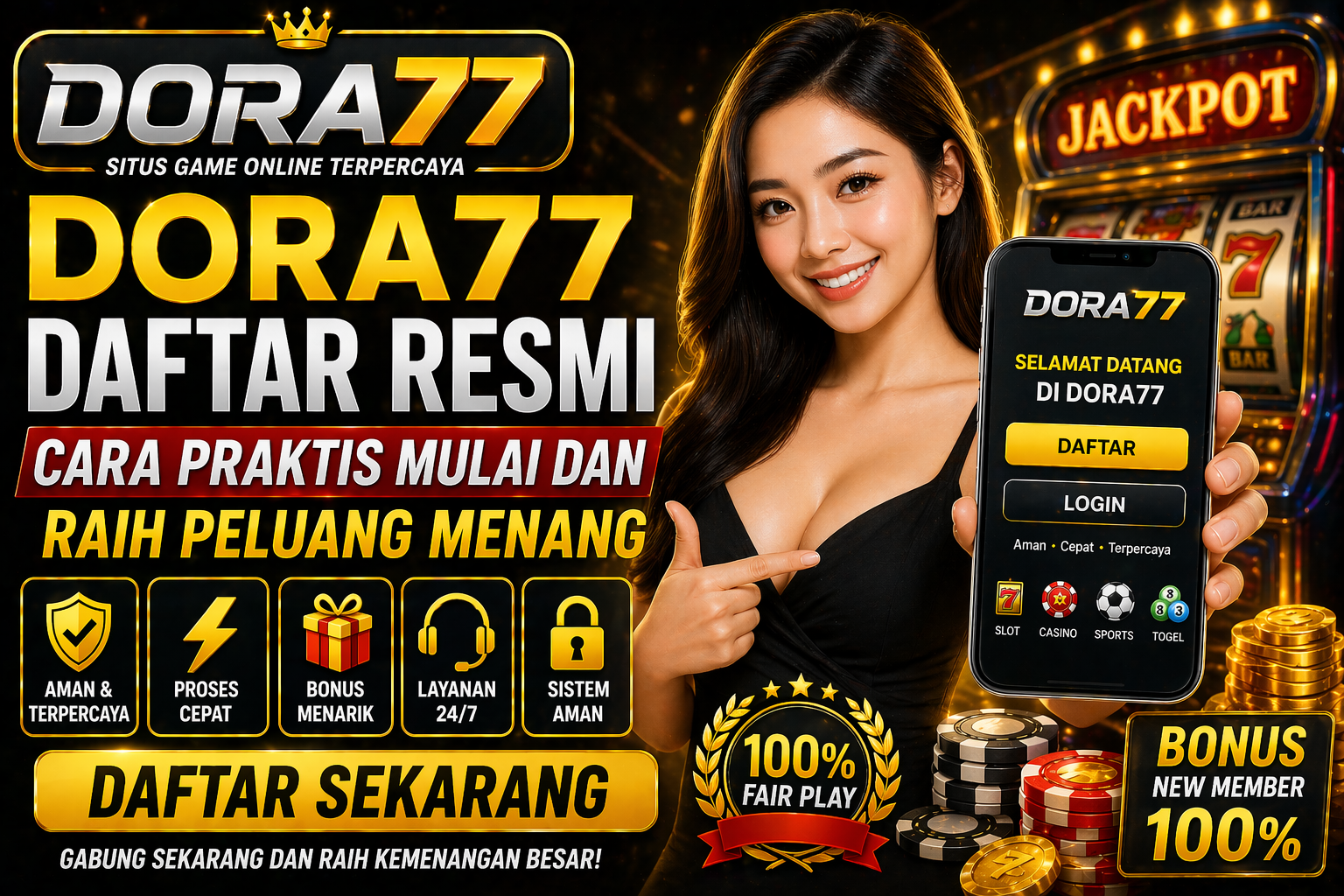 dora77 daftar
